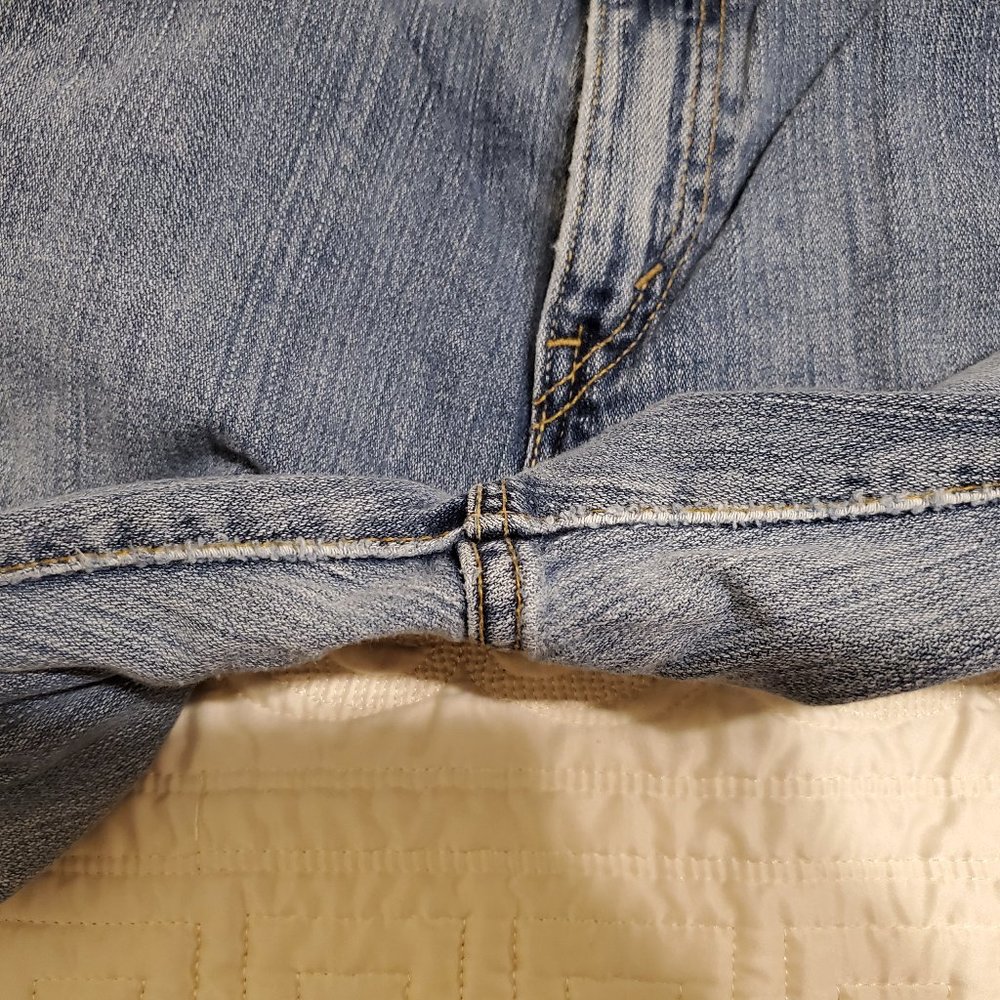 WOMEN’S LEVIS 505 NOUVEAU STRAIGHT JEANS SZ 12M - Picture 8 of 10